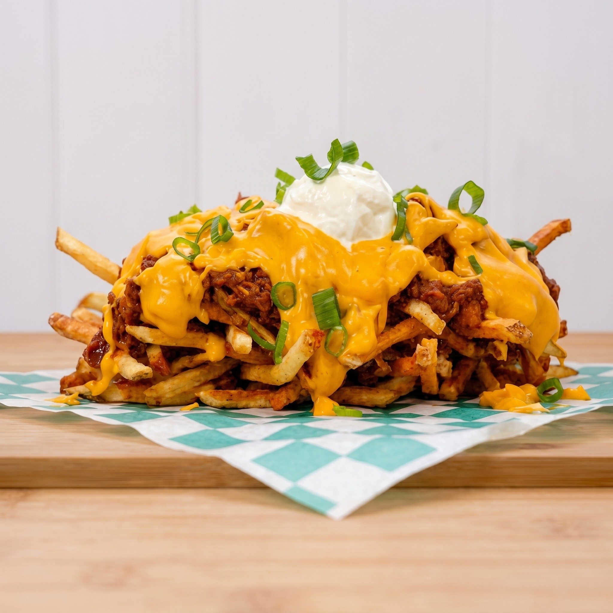 Porky Mountain Fries.