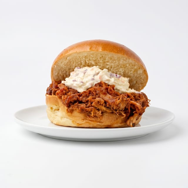 Pulled Pork Sandwich.