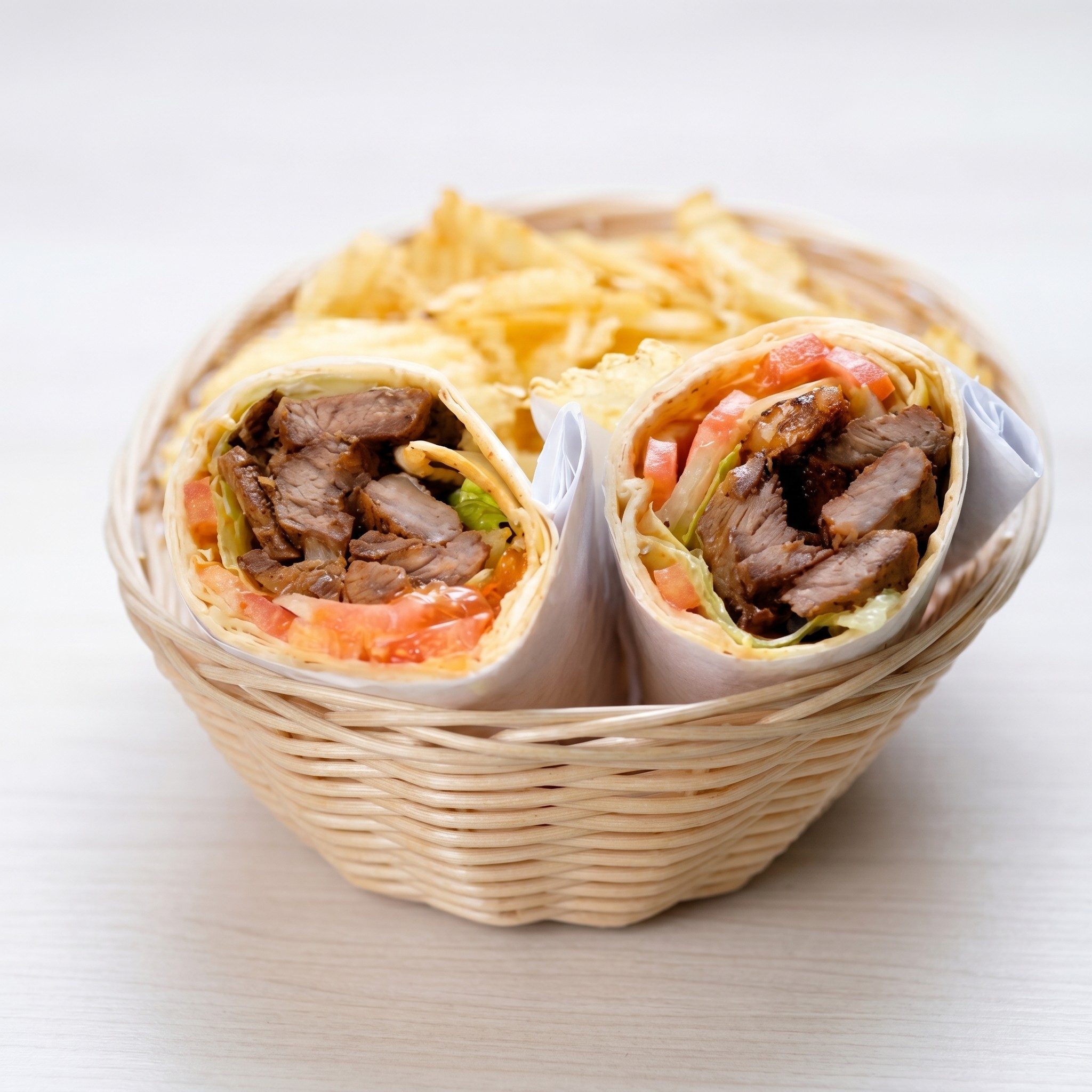 Steak Wrap.