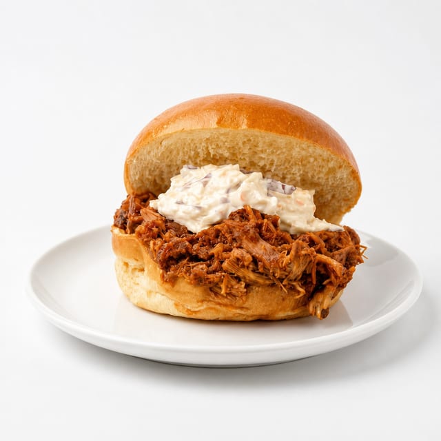 Pulled Pork Sandwich.