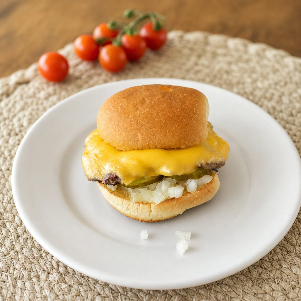 Smashburger with Cheese.