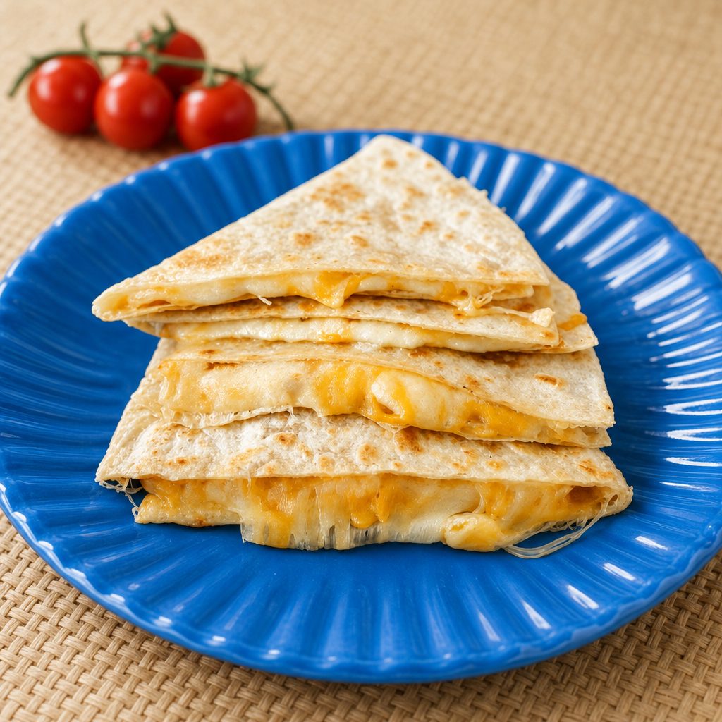 Cheese Quesadilla.