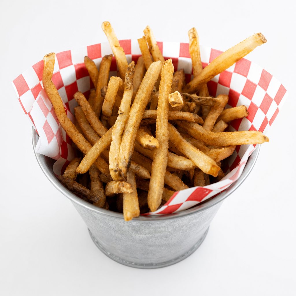Fresh Hand-Cut Fries.