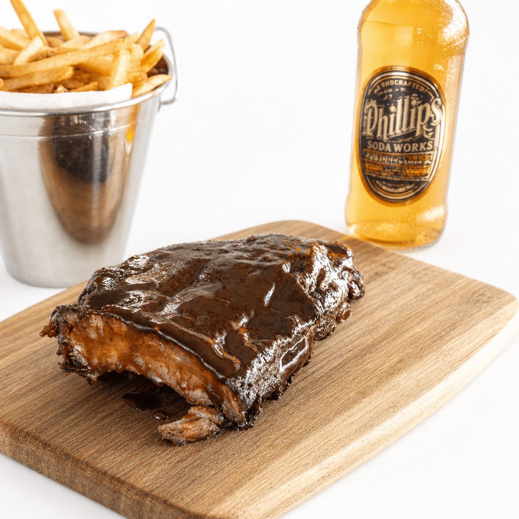 Half Rack of Ribs.