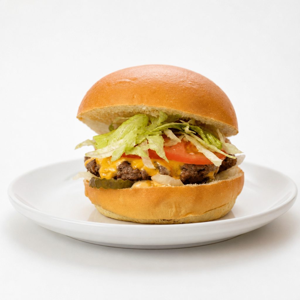 1/2lb Black Angus Steak Burger.