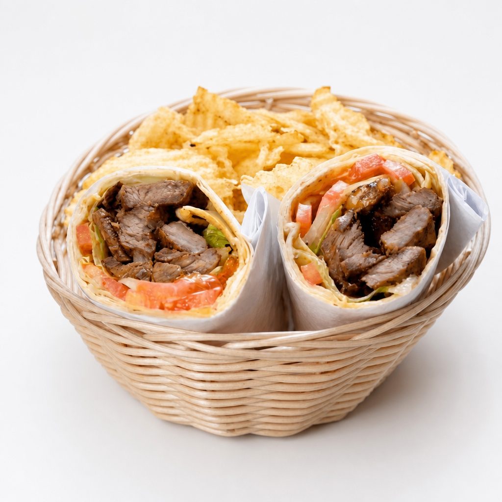 Steak Wrap.