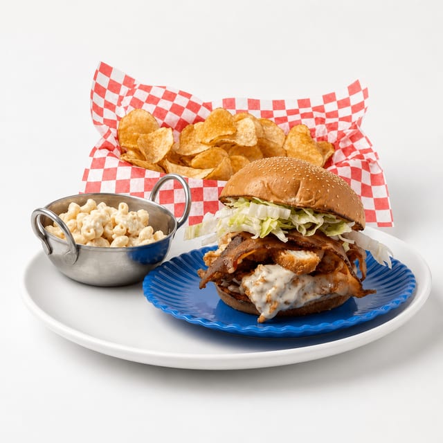 Crispy Spicy Chicken Sandwich.