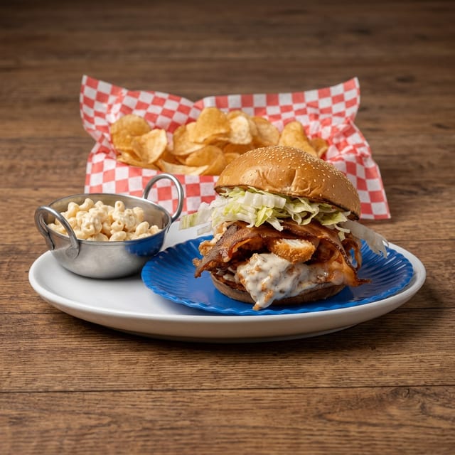 Crispy Spicy Chicken Sandwich.
