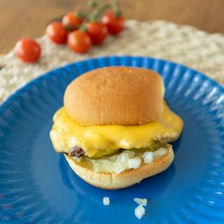 Smashburger with cheese
